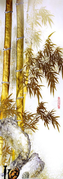 竹韵入墙，清雅成境——竹子装饰背景墙的美学赏析