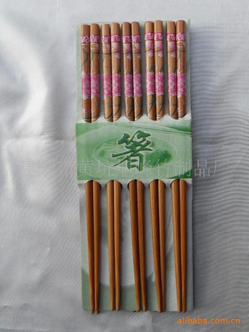 旭峰竹筷新典范 原色与碳化热转印工艺精析